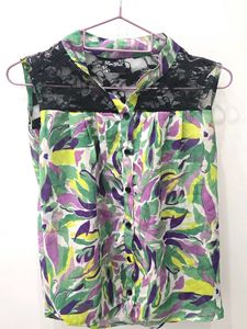 Floral Lace Shirt