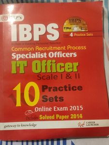 IBPS -IT OFFICER PRACTICE SETS BY CAREER LAUNCHER