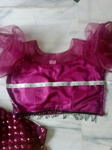 A Purple Lehenga