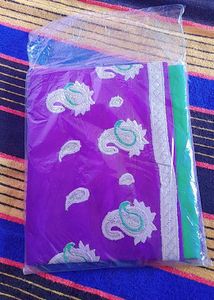 Purple Dress Material