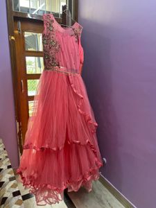 Pink Tulle Party Dress