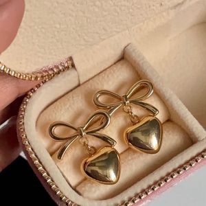 Bow Hoops Anti-tarnish