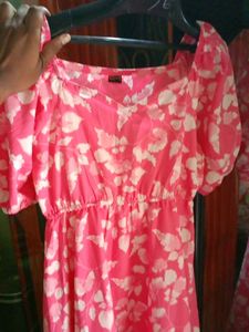 Floral Pink Dress