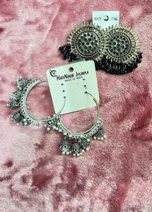 Oxidised Earrings