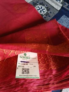 Cotton Silk Zari Border New With Tag