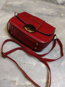 Red Sling Bag