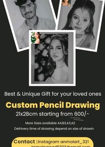 Customized Pencil Drawing OFFER