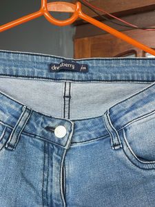 Dressberry Stylish Striped Jeans loose fit