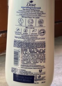 Dove Nourishing Bodywash 🧴