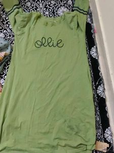 Patterned T-Shirt Dress
