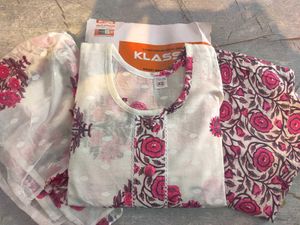 Cotton Printed 3 Piece Readymade Suit