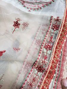 Pure Cottonwith Soft Dupatta 1 Inch Margin No Flaw