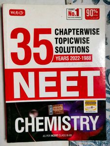 MTG 35 Year Chapterwise PYQ Book Chemistry