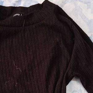 Ribbed Long Sleeve Top