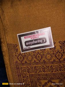 mustard luxury shawl