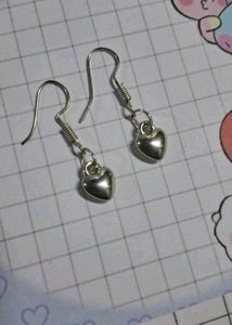 Heart Drop Earrings
