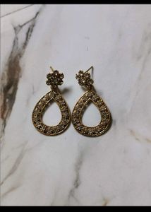 Silver Tone Boho Earrings