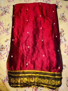 Red Silk Saree