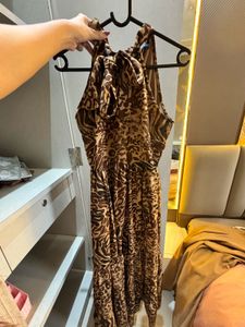 Animal Print Maxi Dress