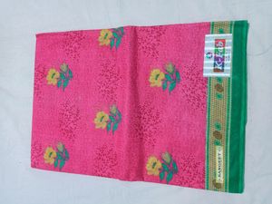 Cotton Printed Saree