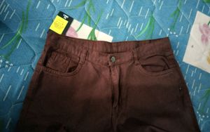 HIGH WAIST STRAIGHT BROWN JEAN 🟤🤎