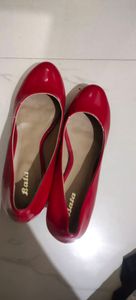 all new bata shoes red pumps heels