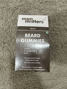 Man Matters Beard Gummies