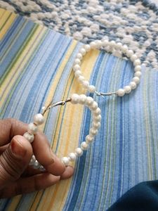 pearl earrings