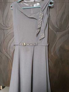 Elegant Gray Dress