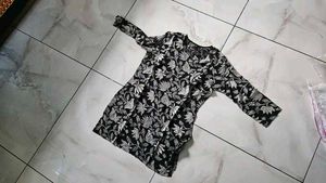Floral Print Tunic Top