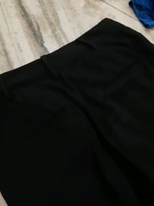Black Straight Pants