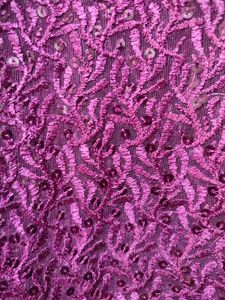 Beautiful Rani Pink Embroidery Material