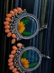 Resin Art Jhumka
