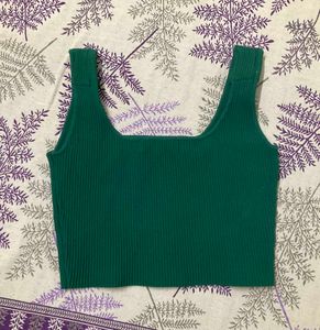 Ribbed tank top