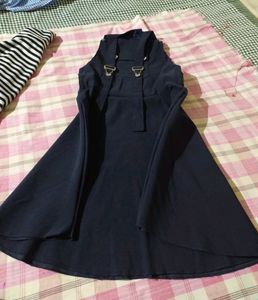 Women Black Dungree