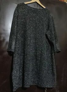 Silver Work Partywear Top For 50 Bust