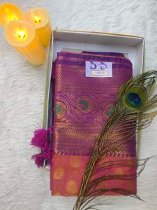 Elegant Purple Saree