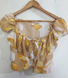 Unused Cutesy Yellow Top