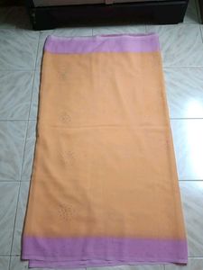 Peach & Lilac Saree
