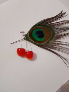 Sweet Cherry Drop Earrings