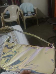Iridescent Baguette Bag