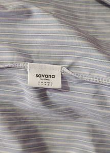 Striped Shirt with Bow