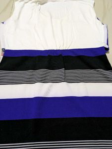 Colourful Blue Dress For Womens