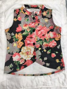 Floral Print Top Set Of 2