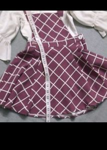 Pinfore Drass With White Top