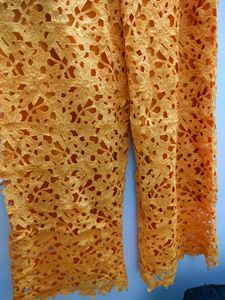 Lace Crosio With inner Pants