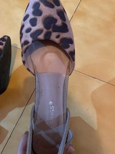 Leopard Print Pink  Heel