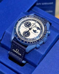 Omega x Swatch l - Super Blue Moon MoonSwatch