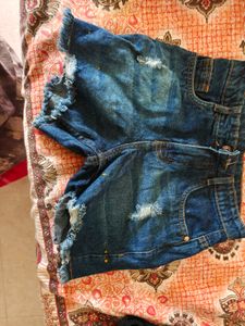 Denim Jacket and 2 shorts new