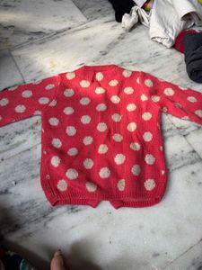 Cute Polka Dot Cardigan